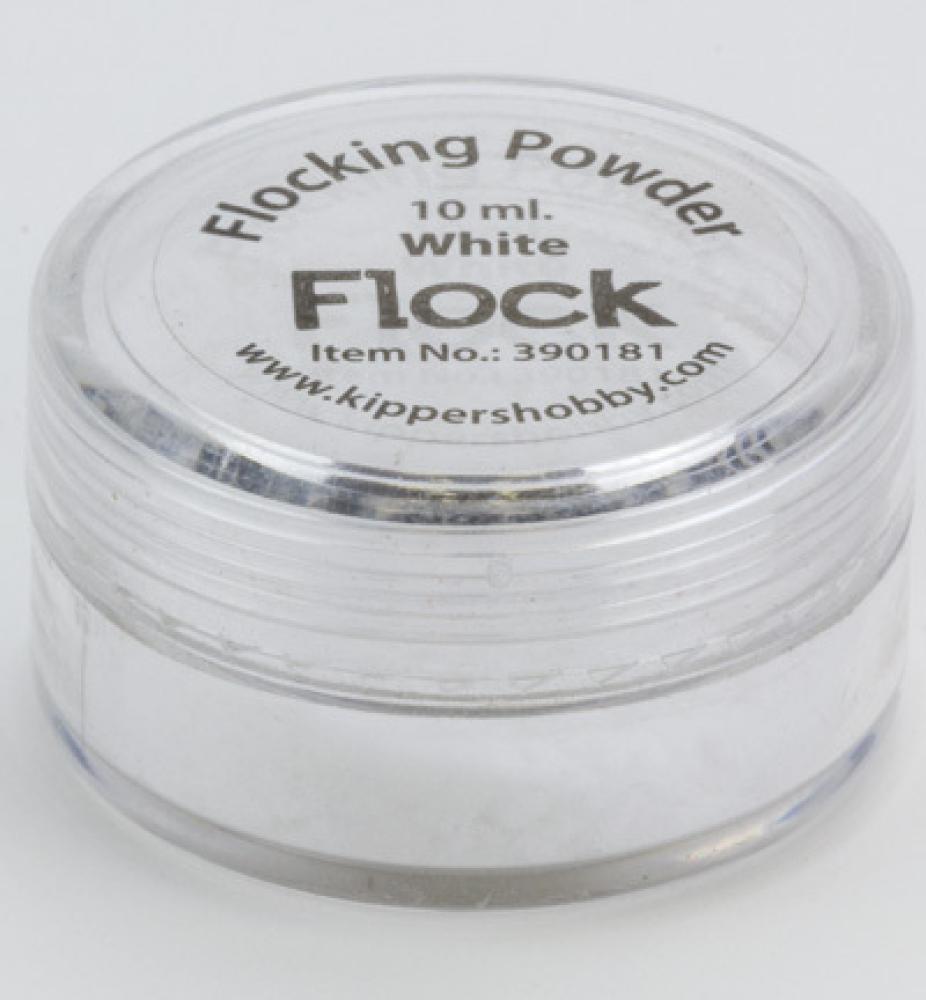 Flock Powder White (Weiss)