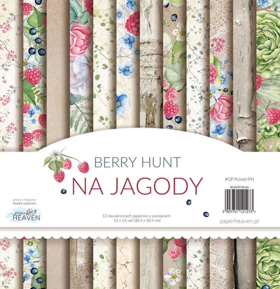 Galeria Papieru 12x12 Paper Pad Berry Hunt