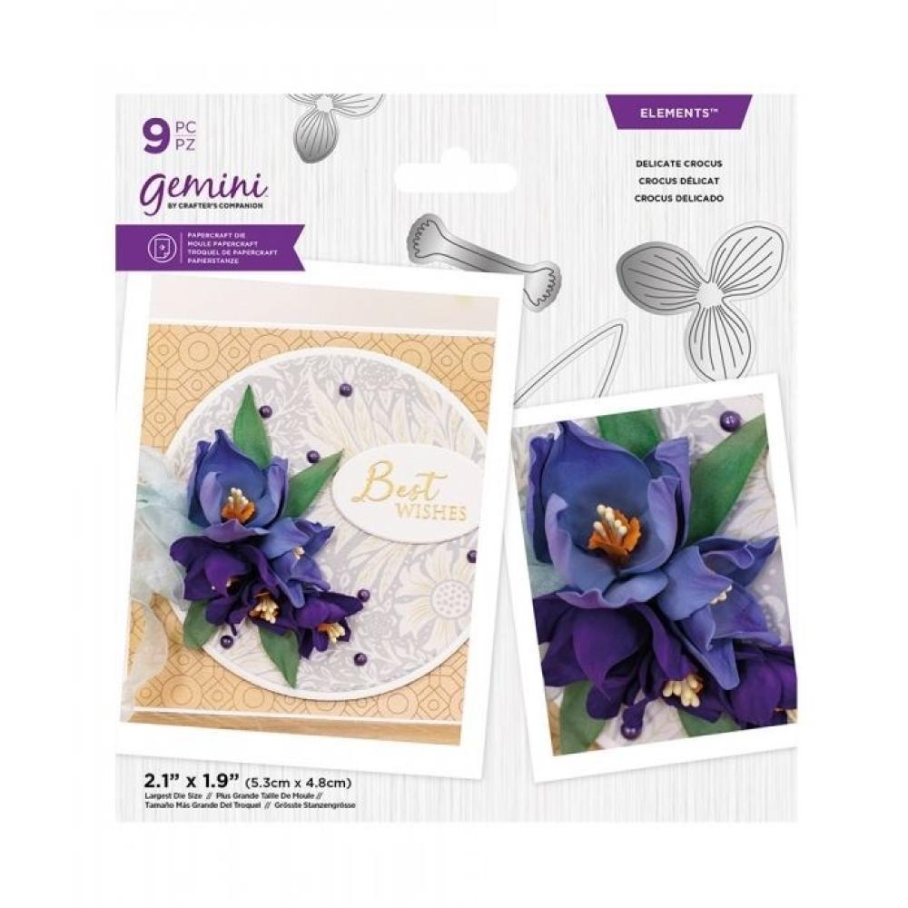 Gemini Metal Die Elements Delicate Crocus