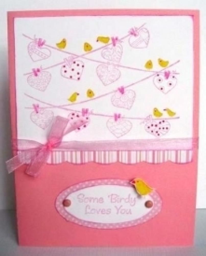 Impression Obsession Cling Stamps Set Heartlines