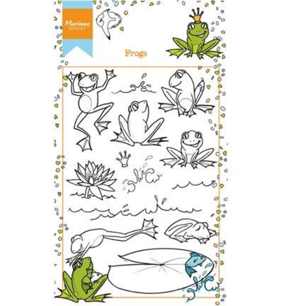 Marianne Design Stamp Hetty's Frog #HT1617