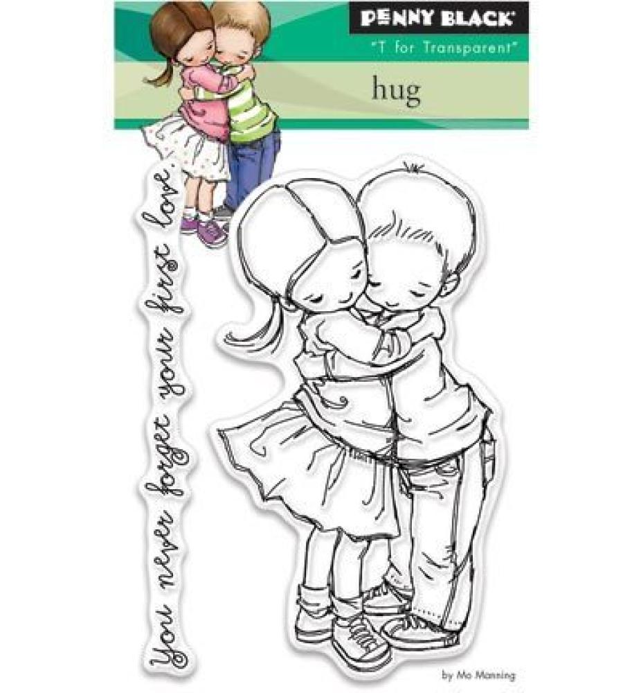 Penny Black Clear Set Stamp Hug #30-394