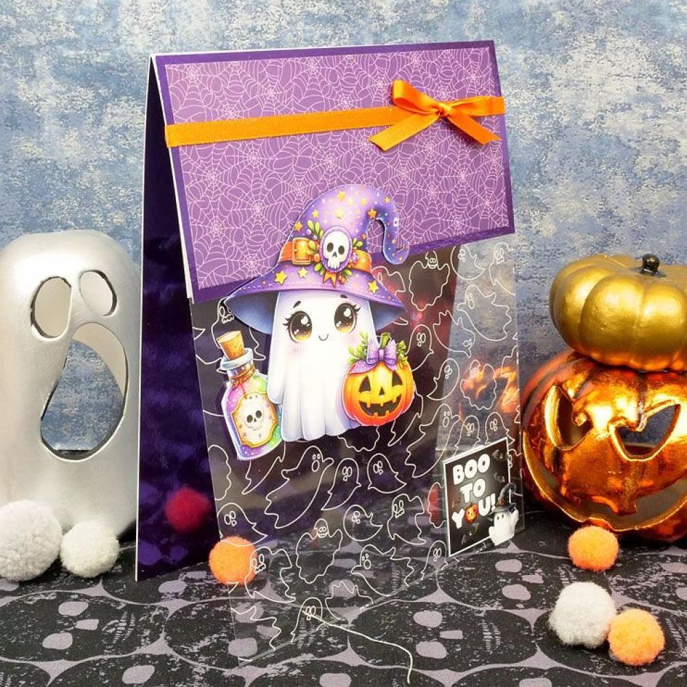 Hunkydory Crafts Happy Halloween Luxury Foiled Acetate LFA294