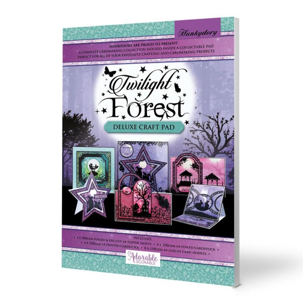 Hunkydory Deluxe Craft Pads Twilight Forest