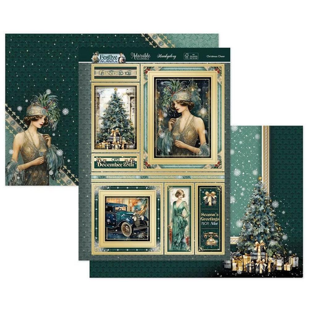 Hunkydory Festive Decadence Christmas Cheer Luxury Topper Set