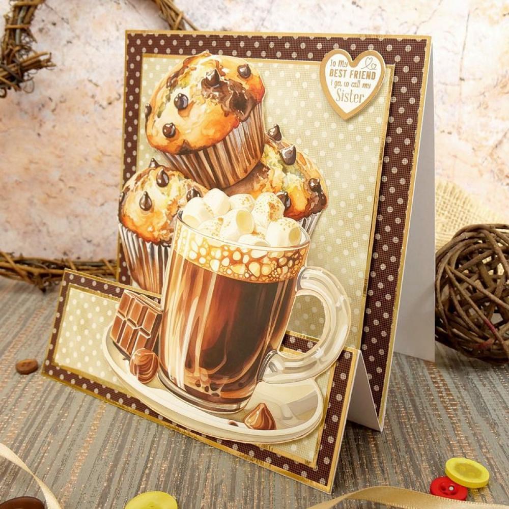 Hunkydory The Square Little Book Chocolate LBSQ157