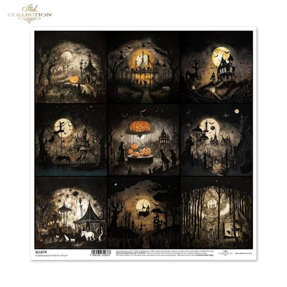 ITD Collection 12x12 Sheet Tales From The Dark Fair SL1674