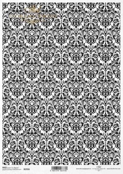 ITD A4 Rice Paper Victorian Wallpaper #1916