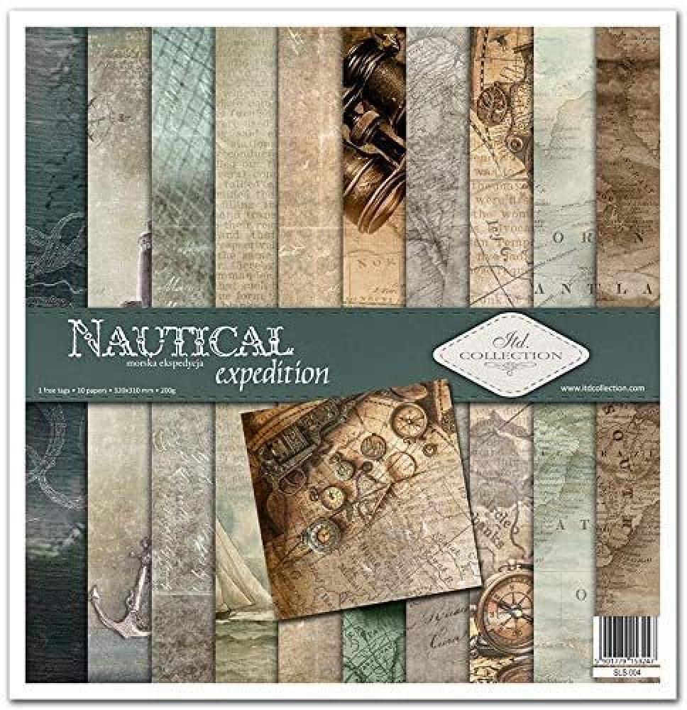 ITD Collection 12x12 Paper Pad Nautical