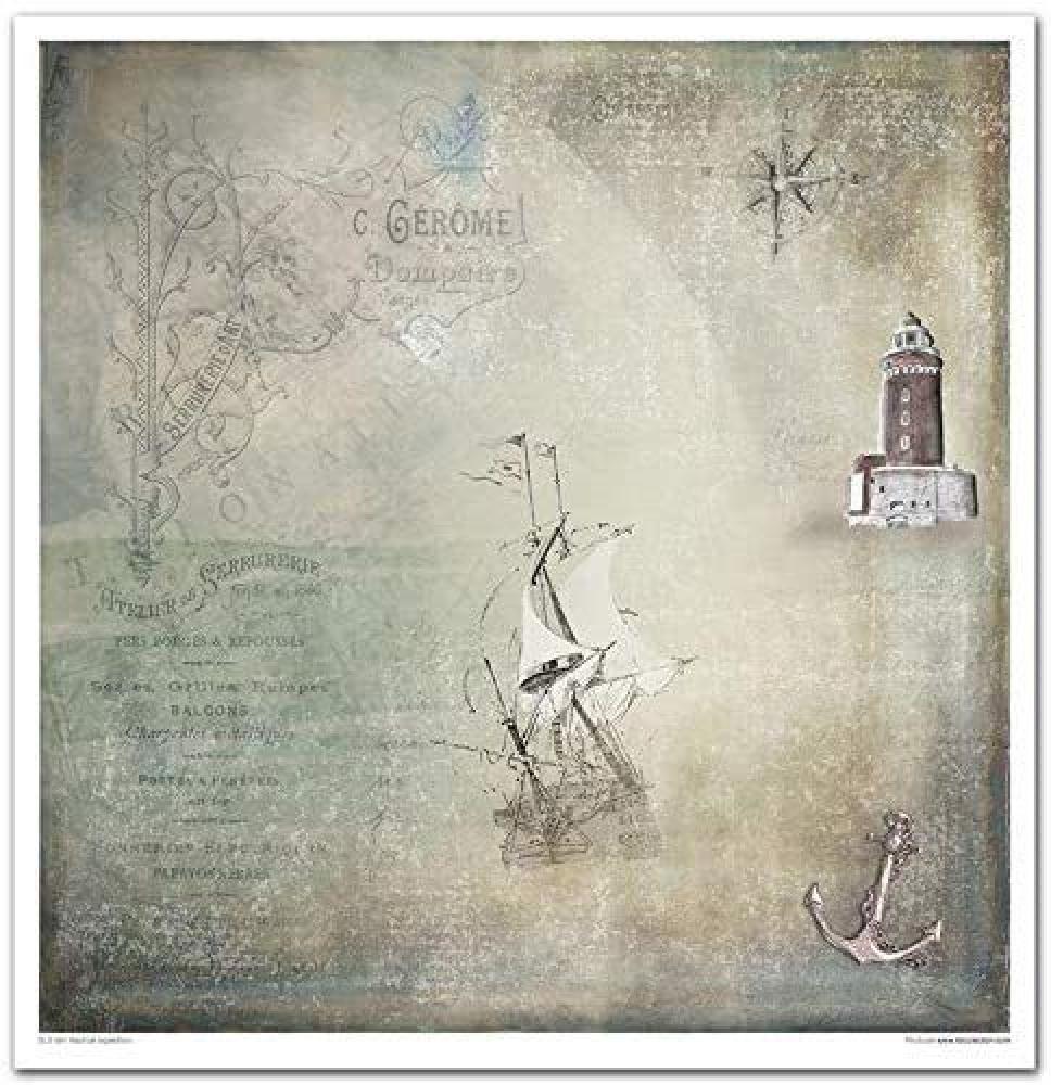 ITD Collection 12x12 Paper Pad Nautical