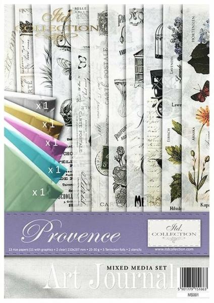 ITD Collection A4 Mixed Media Art Journal Provence