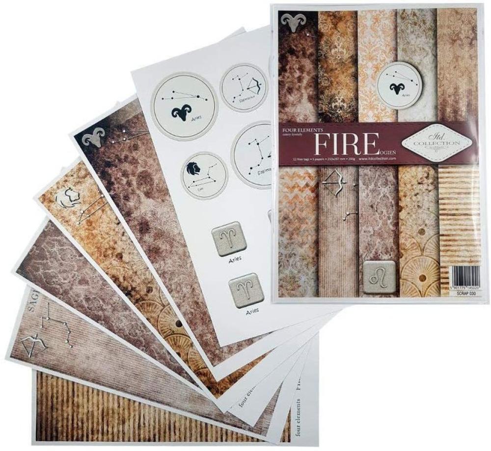 ITD Collection A4 Paper Pack Fire