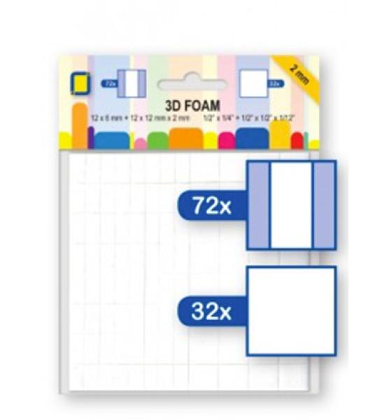 JeJe 3D Foampads Rectangles