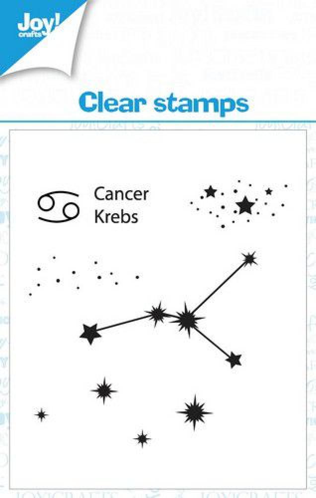 Joy Crafts Clear Stamp Cancer Krebs #0558