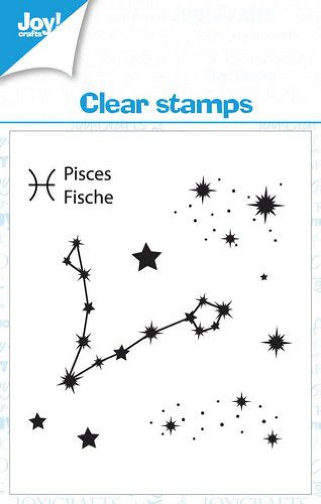 Joy Crafts Clear Stamp Pisces Fische #0565