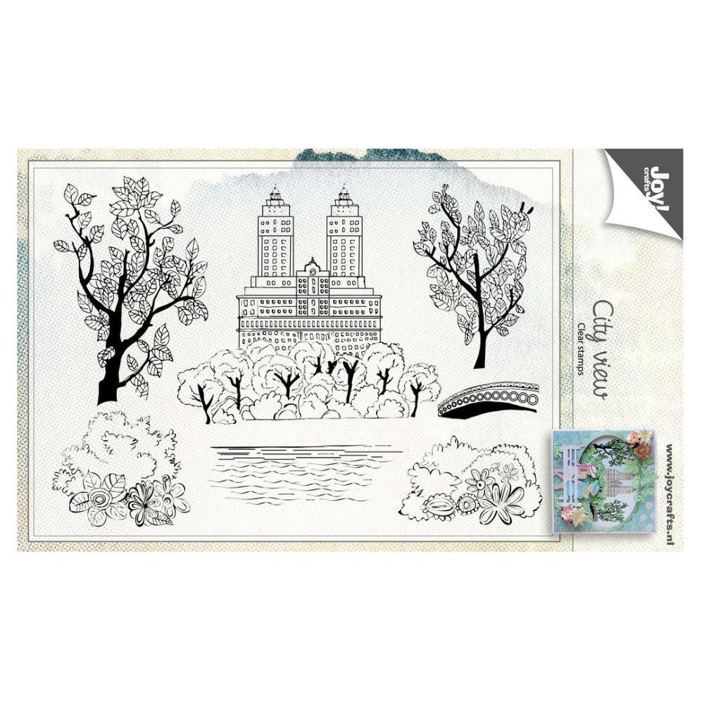 JoyCrafts Clear Stamps City View (Stadtblick) #6410/0458