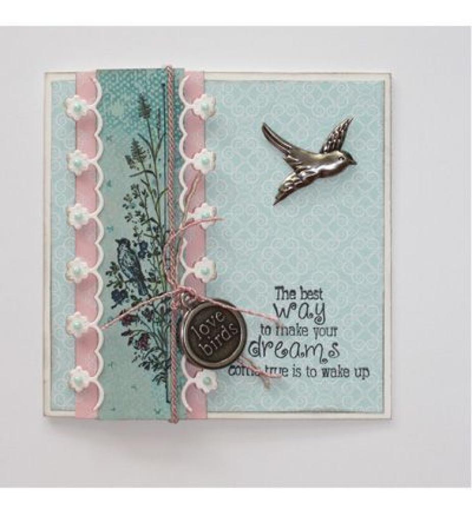 Joy!Crafts Clearstamp Flowers with Bird