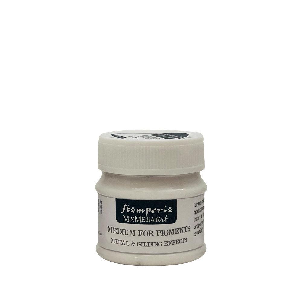 K3P69P Stamperia Medium for Pigments Metal & Gilding Effect