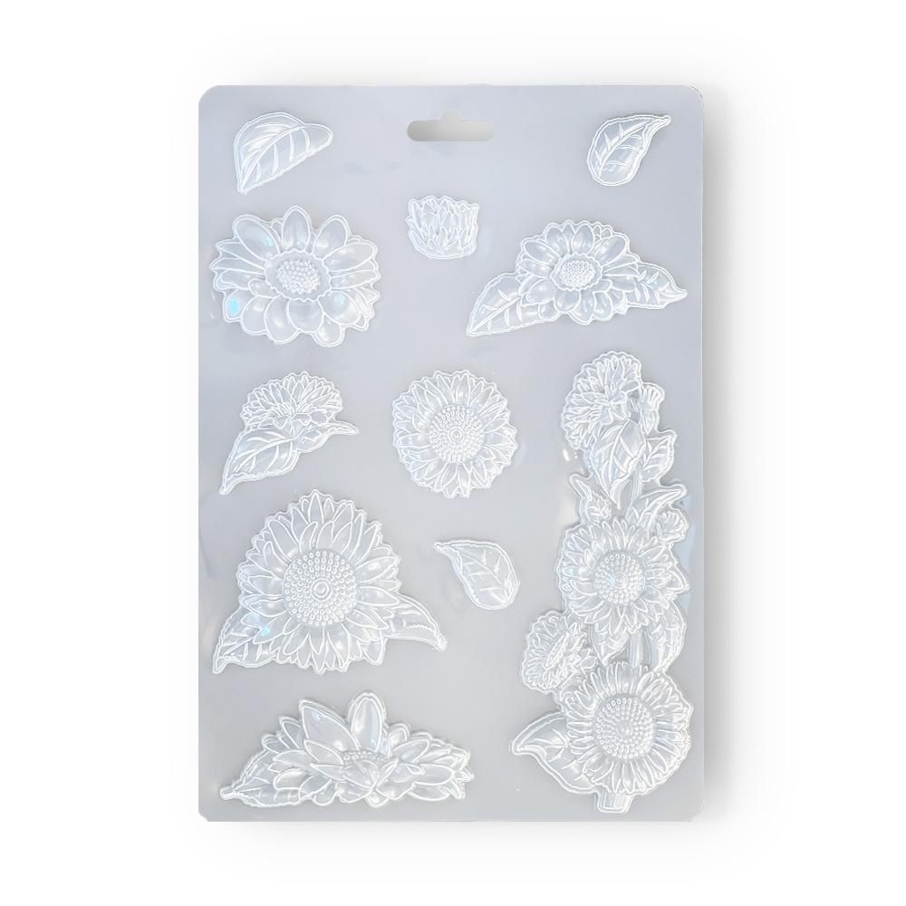 K3PTA4562 Stamperia A4 Mould Sunflower Art