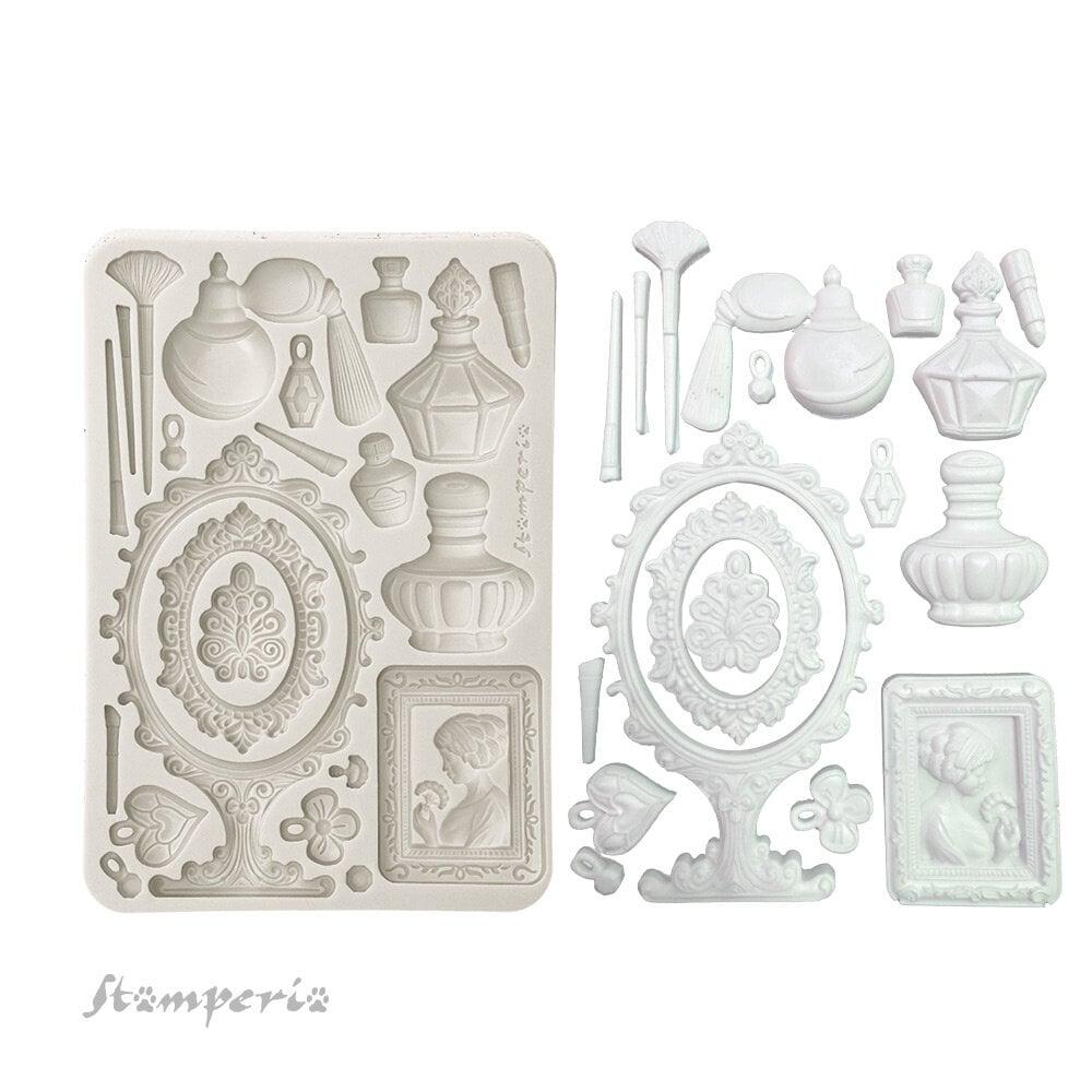 KACMA553 Stamperia Masquerade A5 Silicone Mould Beauty Accessories