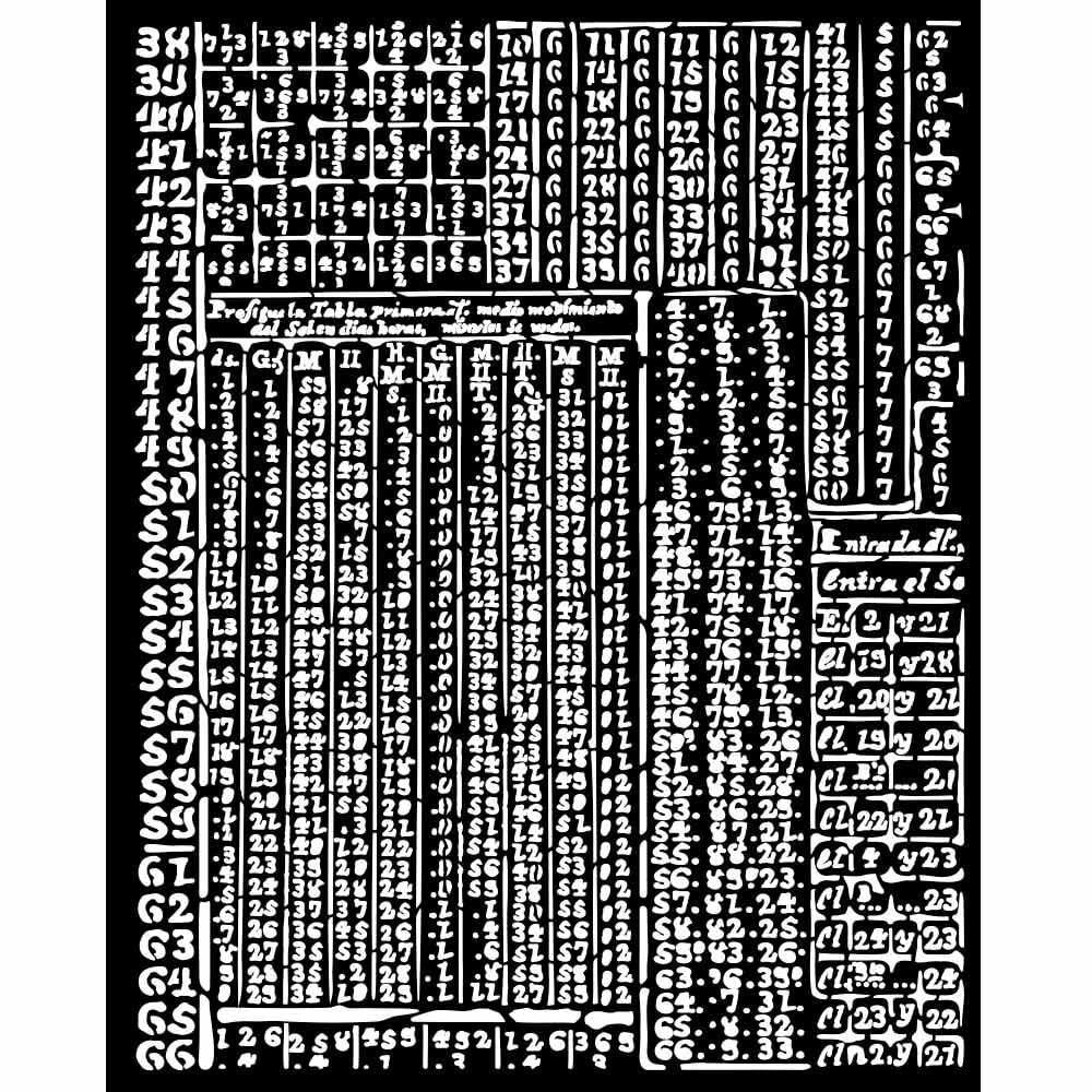 KSTD165 Stamperia Fortune Stencil Hieroglyphic