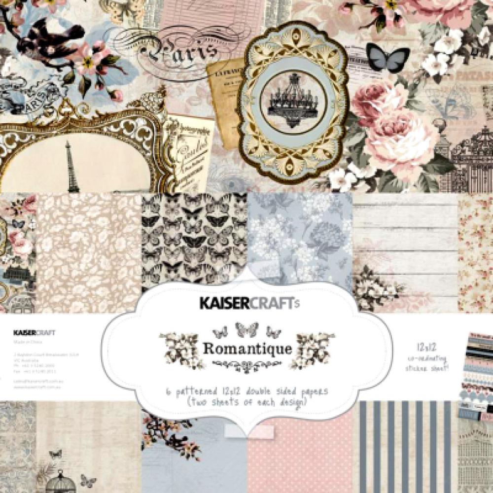 Kaisercraft 12x12 Paper Pack Romantique #PK571