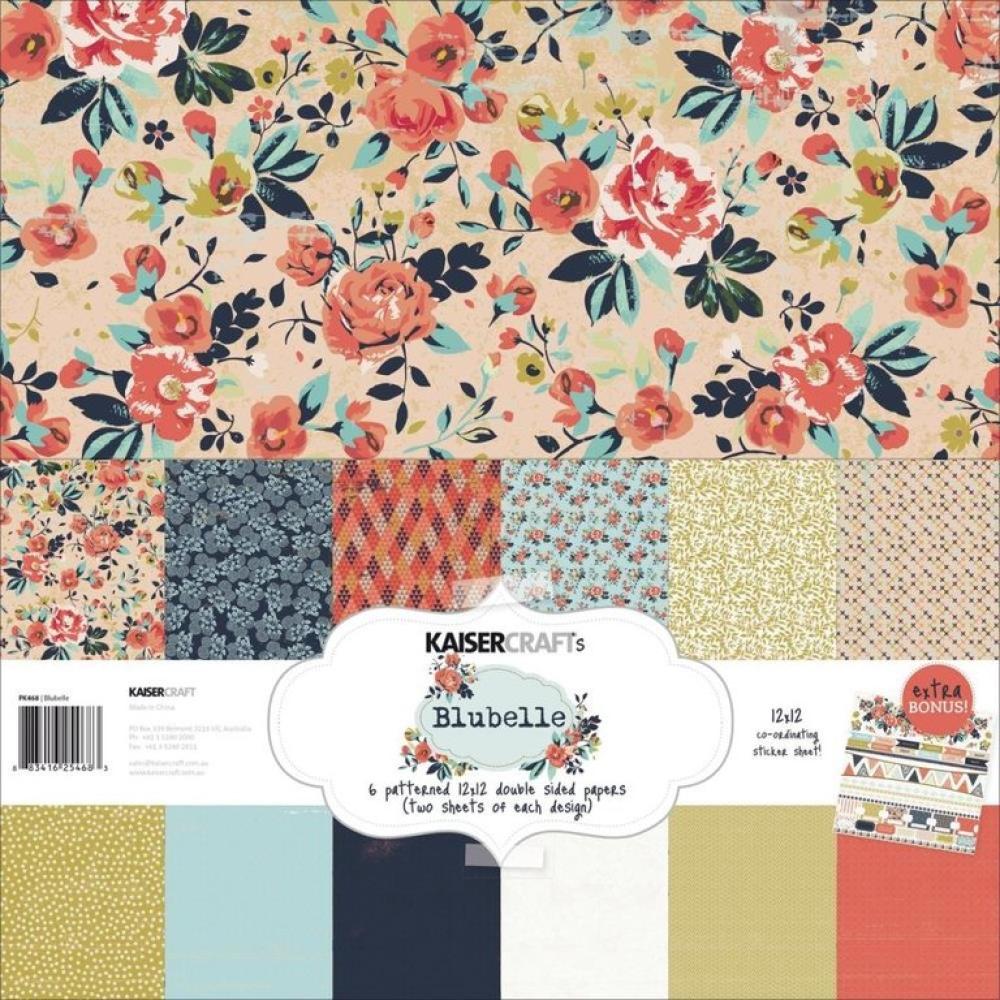 Kaisercraft 12x12 Paper Pack Bluebelle #PK468