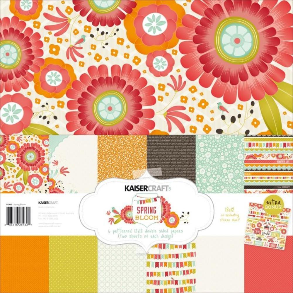 Kaisercraft 12x12 Paper Pack Spring Bloom #PK462