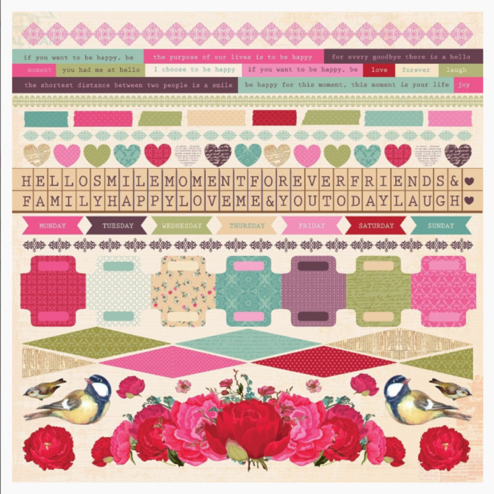 Kaisercraft 12x12 Paper Pack Telegraph Road #PK466