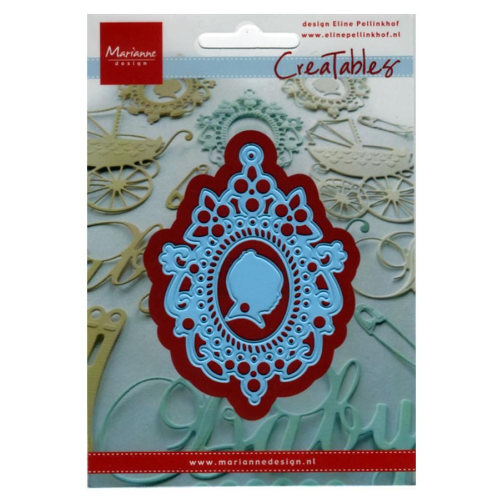 Marianne Design - CreaTables Eline's Baby Silhouette & Frame