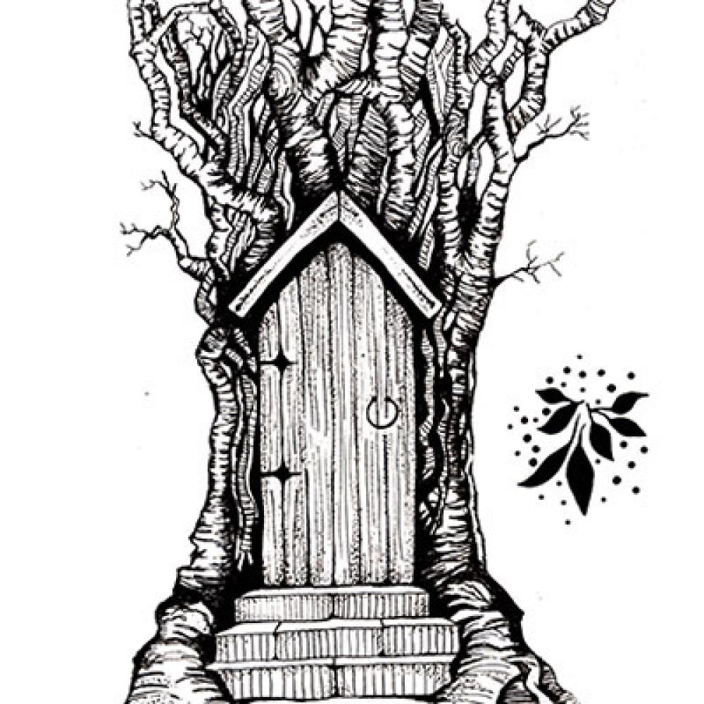 Lavinia Stamp Fairy Door LAV141