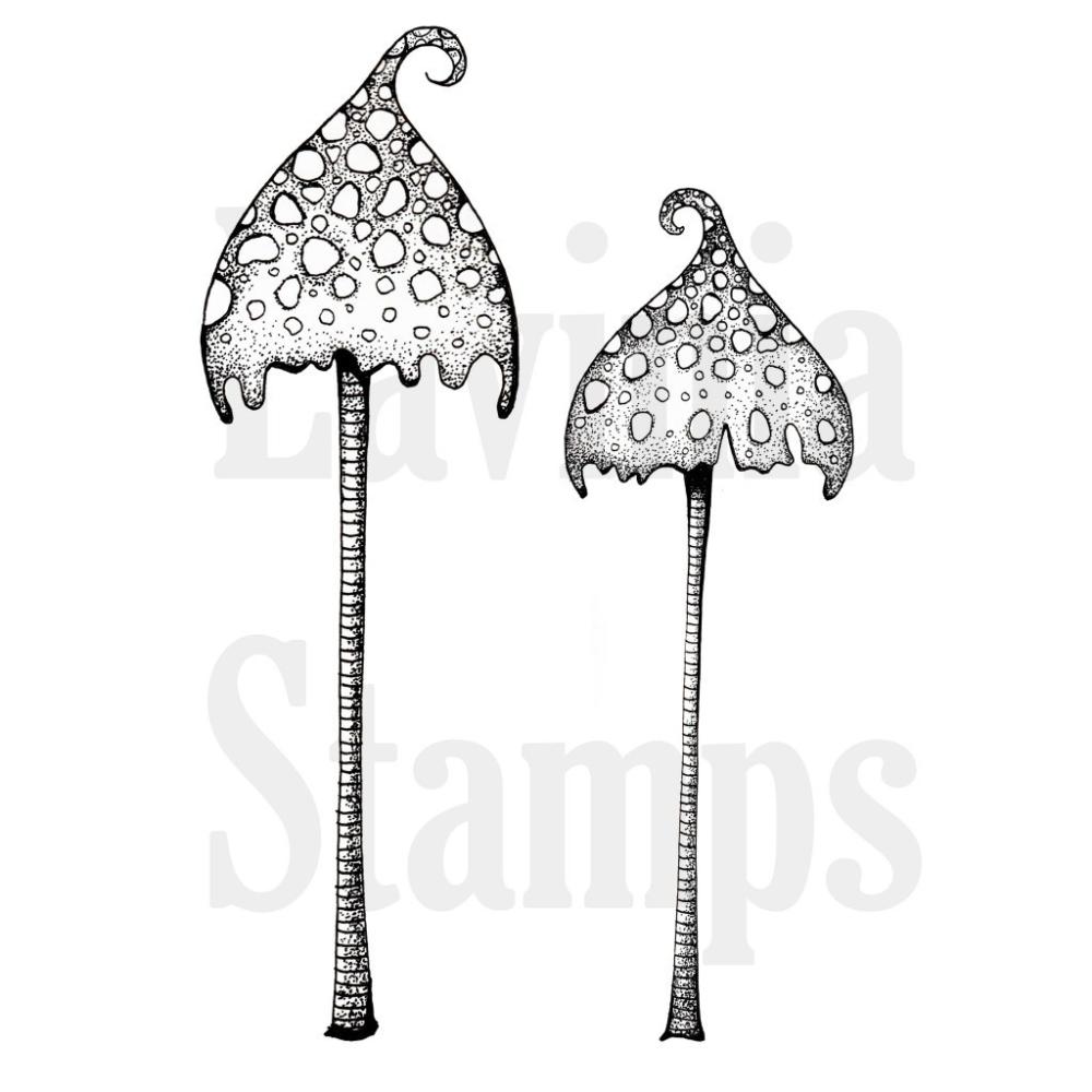 LAV363 Lavinia Stamp Spotty Toadstool