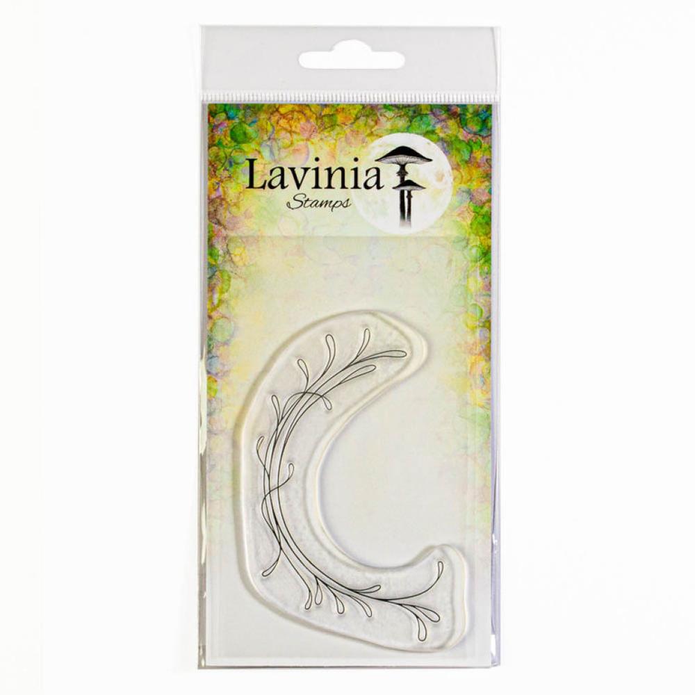 Lavinia Stamps Wreath Flourish Left LAV700