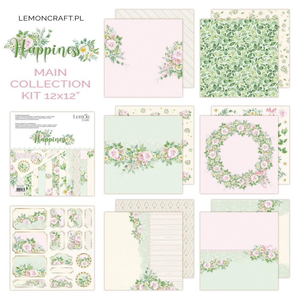 Lemon Craft 12x12 Paper Pack Happiness