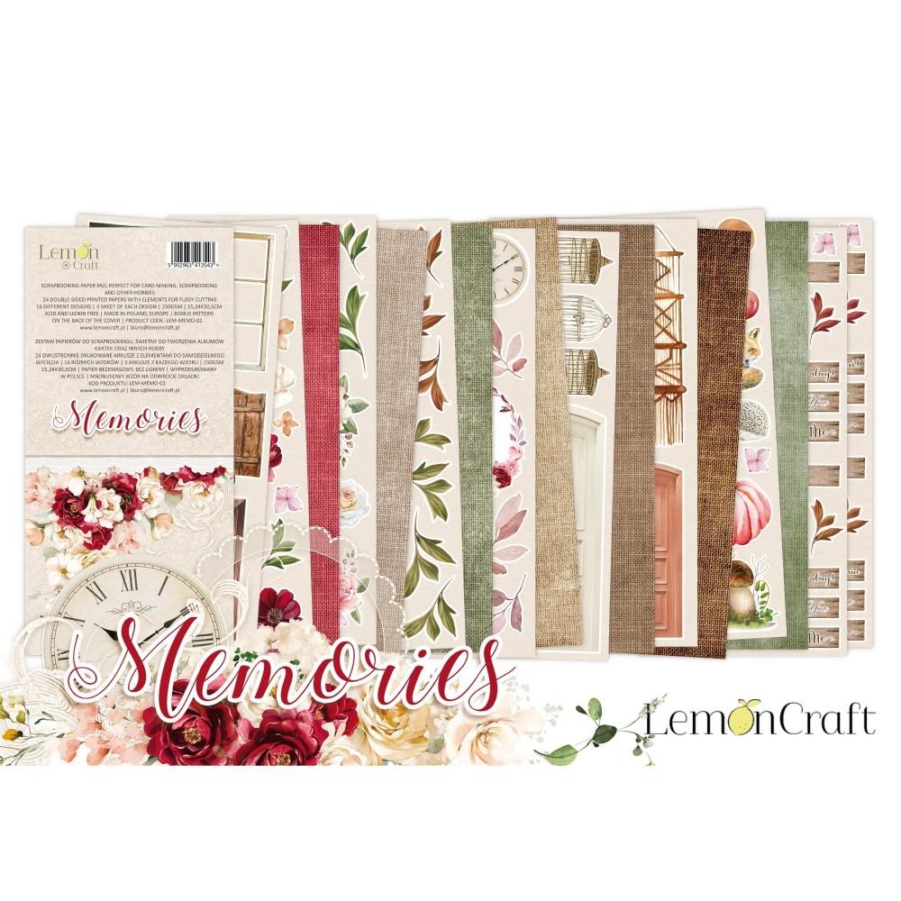 Lemon Craft 6x12 Pad Elements for Fussy Cutting Memories