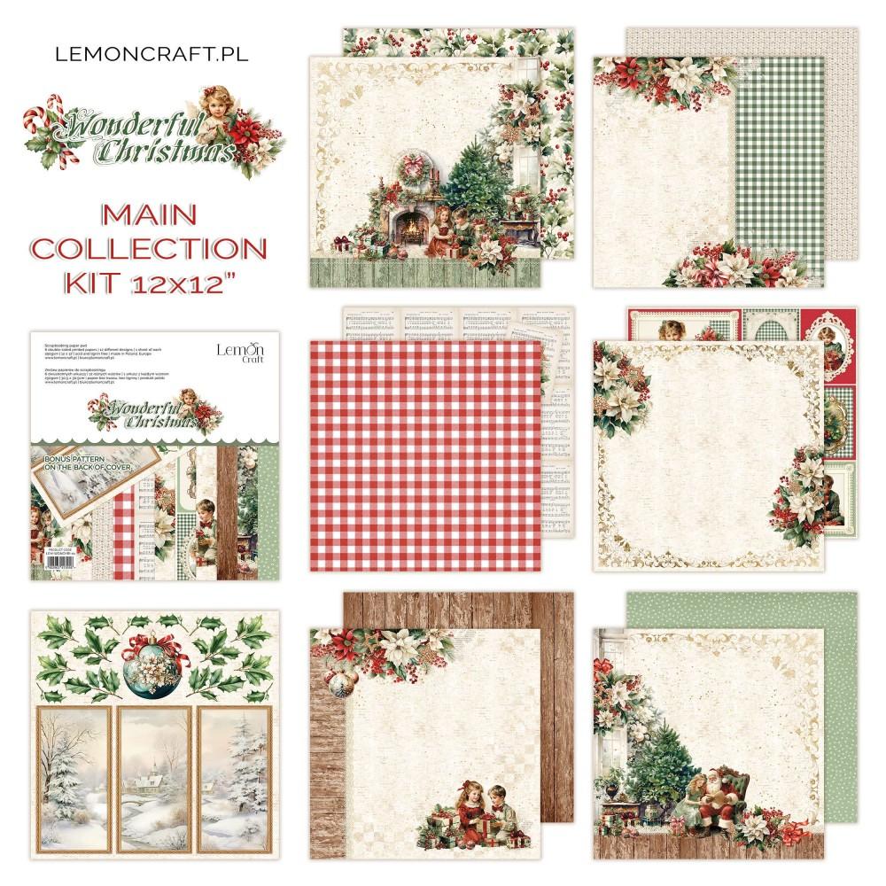 Lemon Craft Wonderful Christmas 12x12 Paper Pack