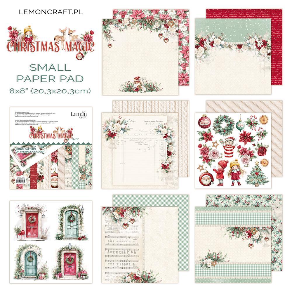 LemonCraft Christmas Magic 8x8 Paper Pad