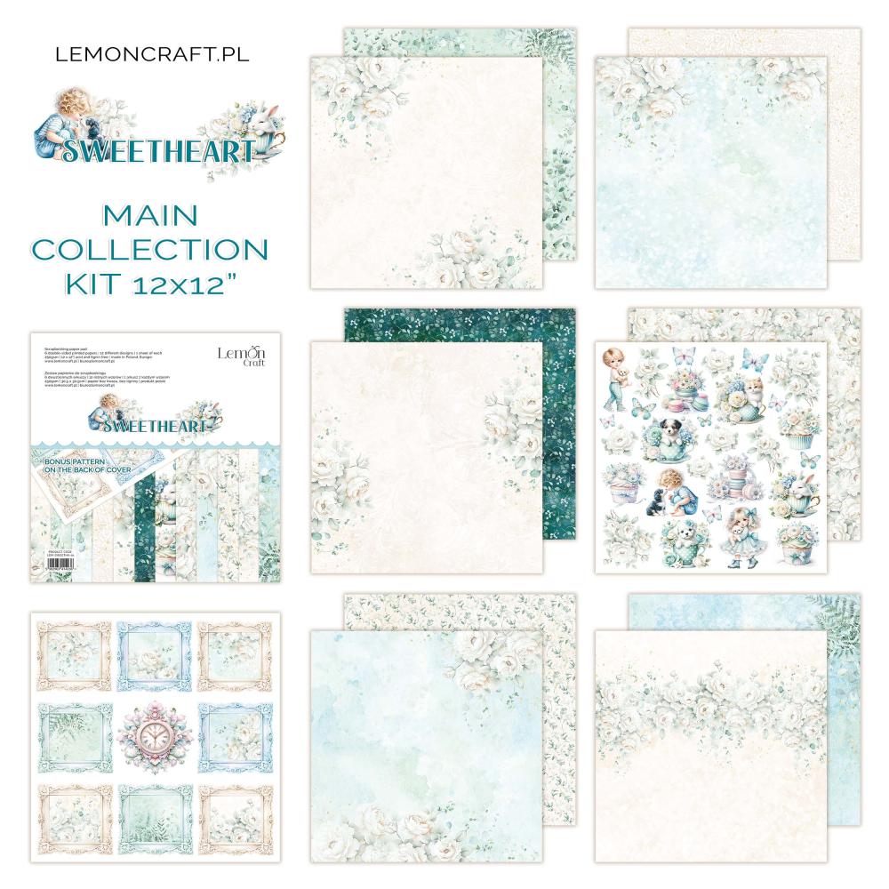 LemonCraft Sweetheart 12x12 Paper Pack