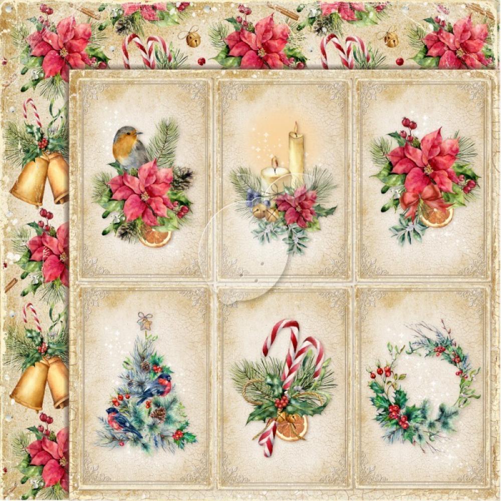 Lemon Craft Scrapbooking Paper Yuletide 01