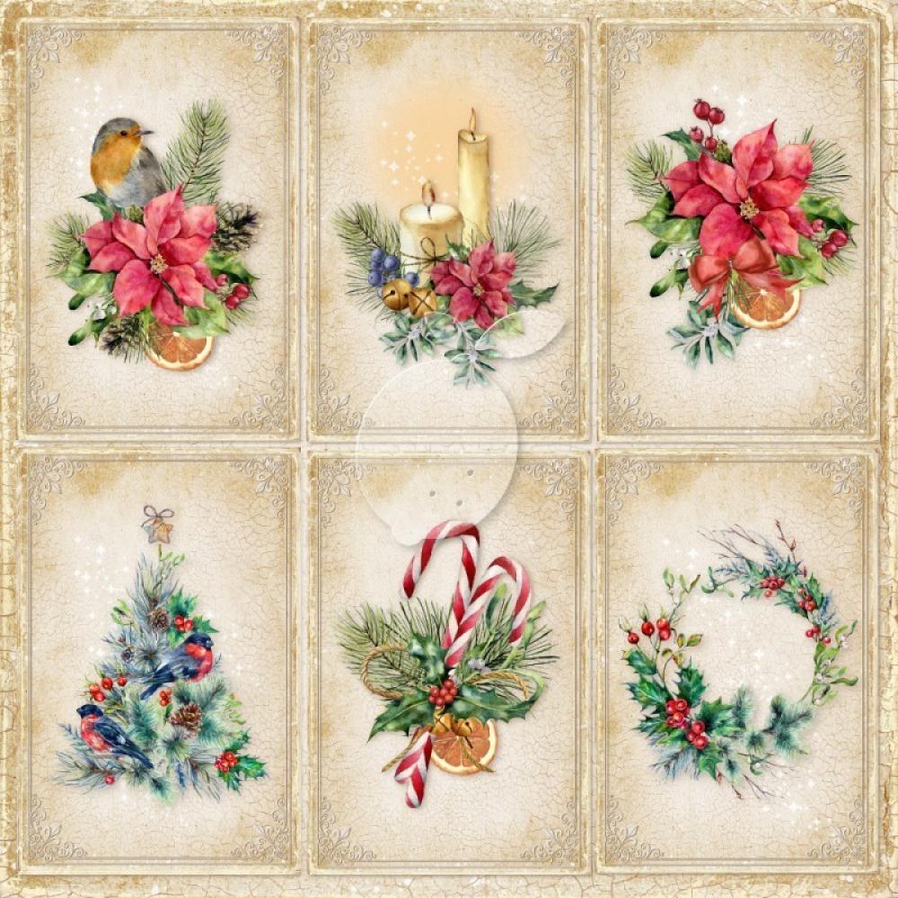 Lemon Craft Scrapbooking Paper Yuletide 01