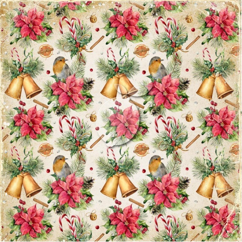 Lemon Craft Scrapbooking Paper Yuletide 01