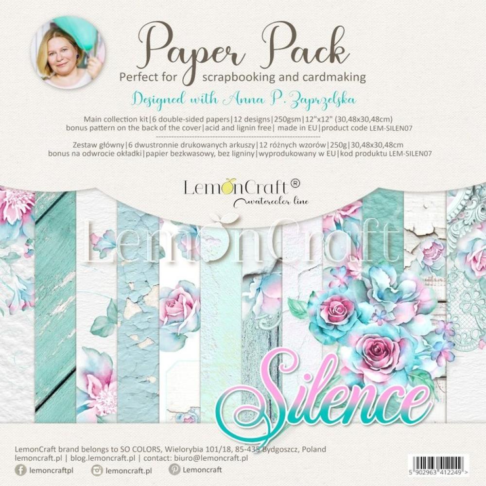 Lemon Craft 12x12 Paper Pack Silence