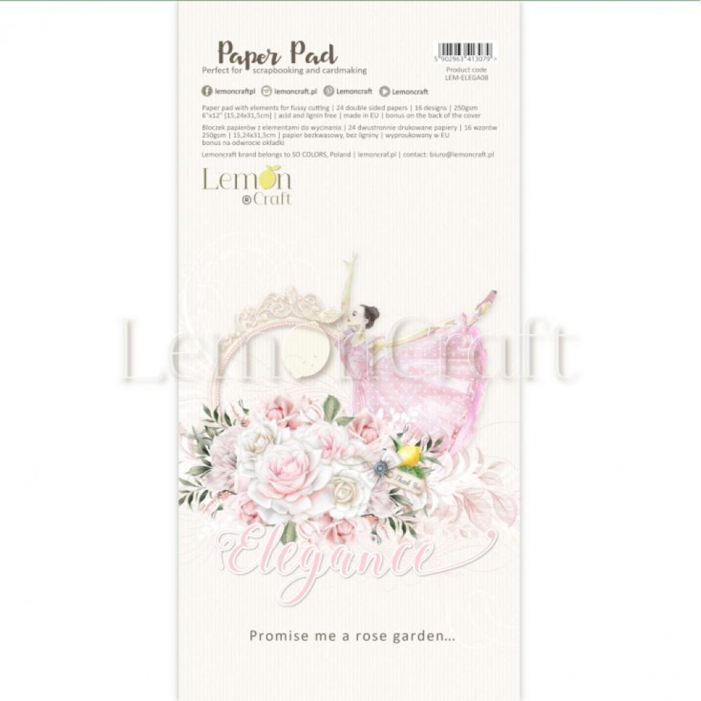 Lemon Craft 6x12 Pad Elements for Fussy Cutting Elegance