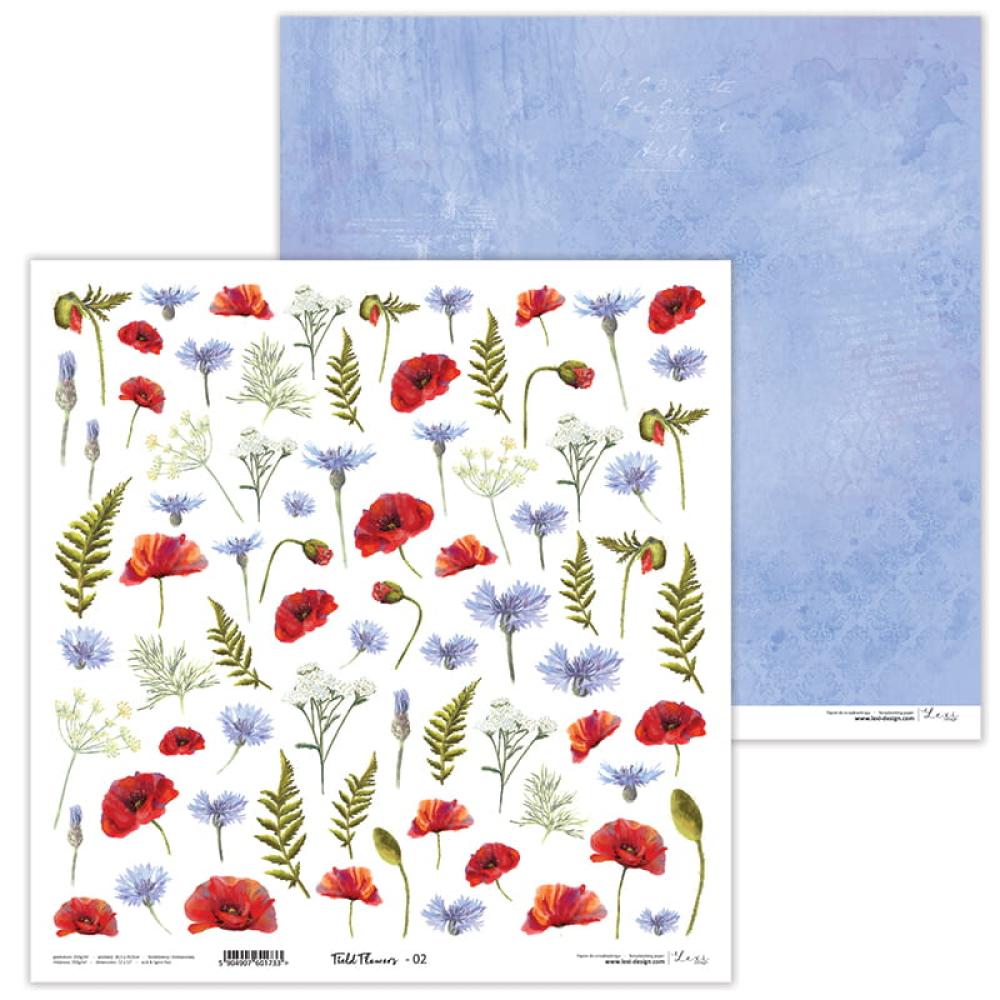 Lexi Design 12x12 Paper Pad Field Flowers