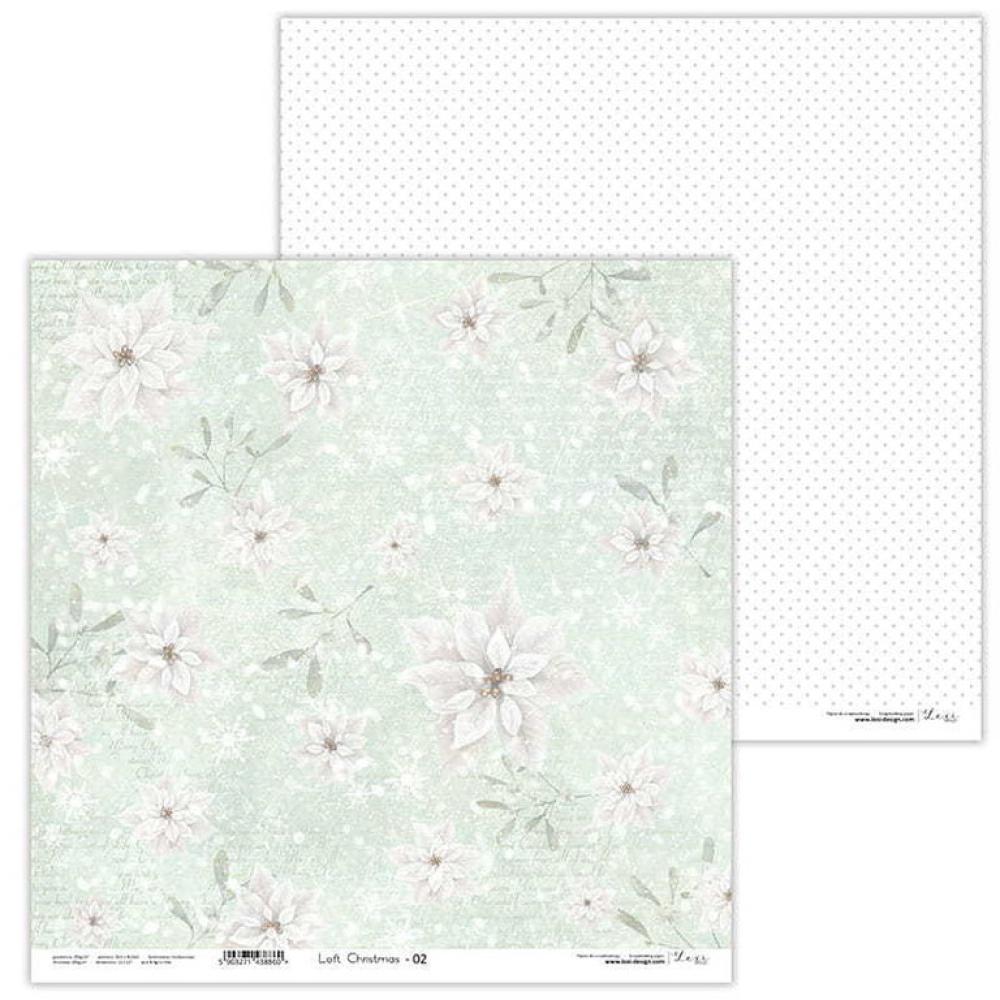 Lexi Design 12x12 Paper Pad Loft Christmas