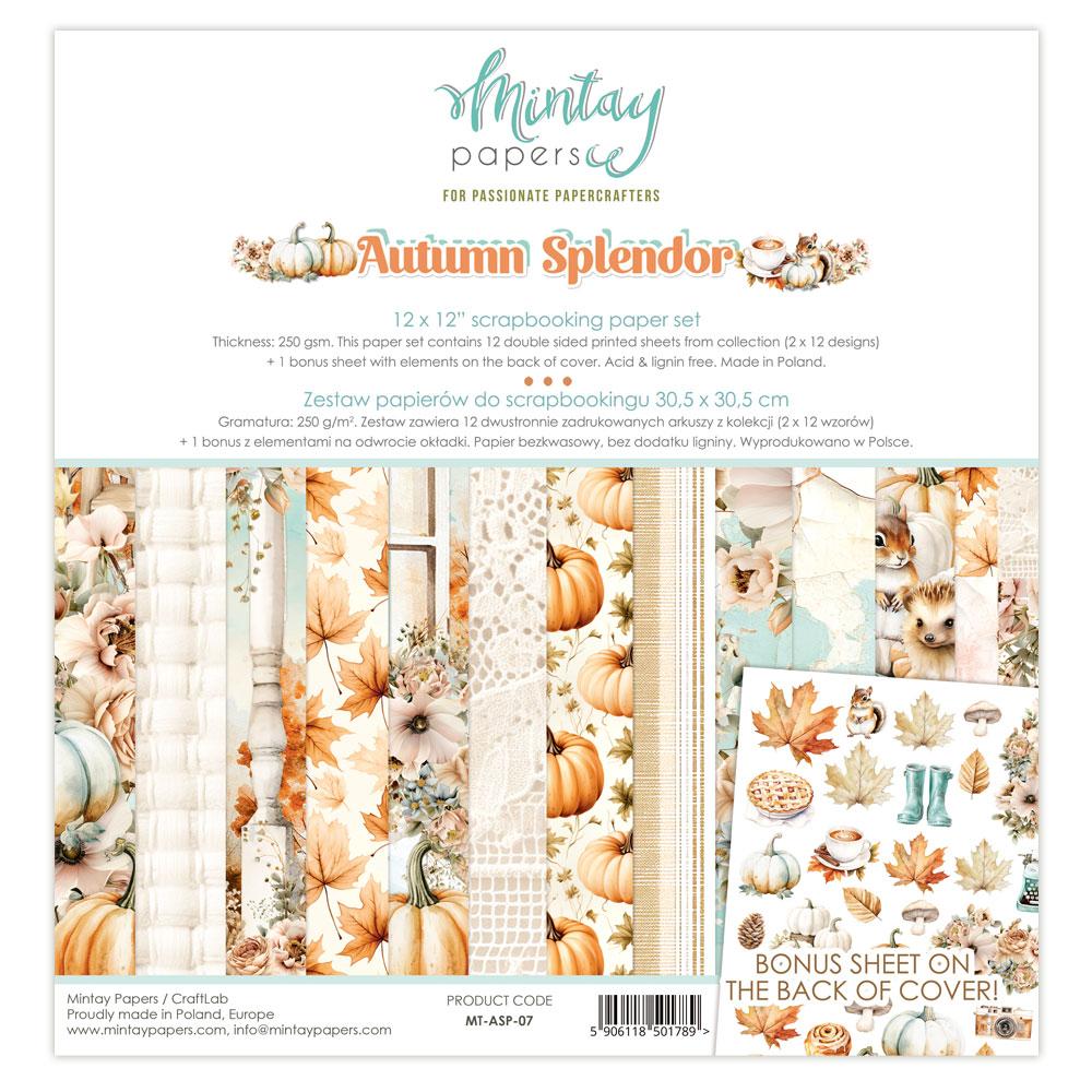 Mintay Papers Autumn Splendor 12x12 Paper Pad