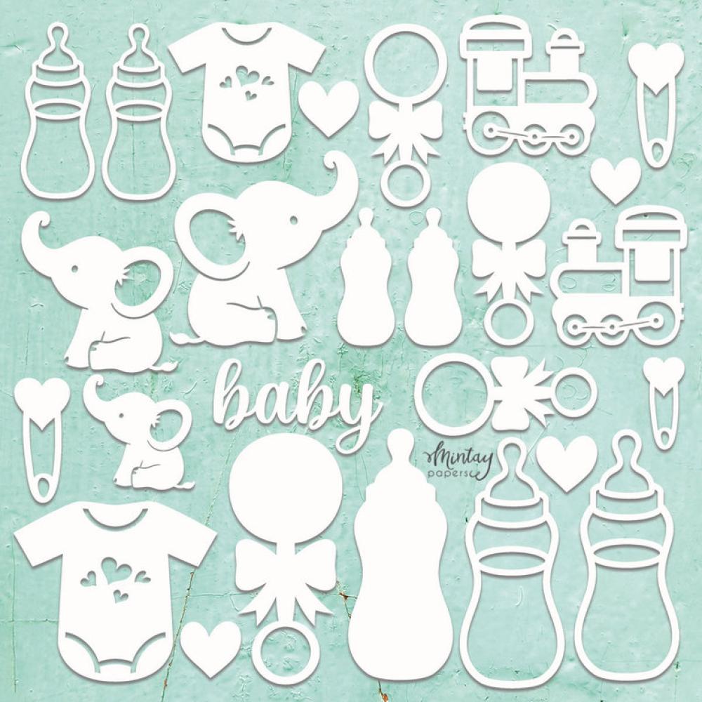 Mintay Chippies Decor Baby Set #D22