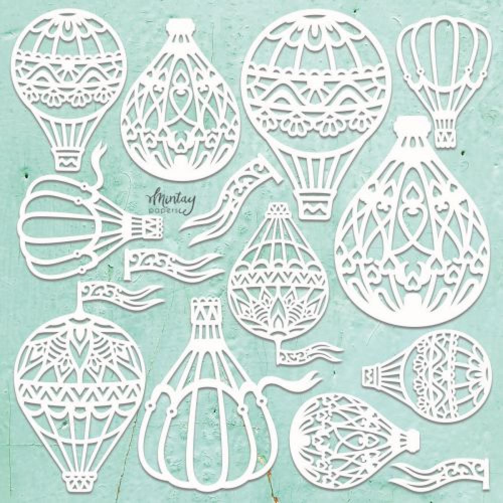 Mintay Chippies Decor Hot Air Balloons Set #D31