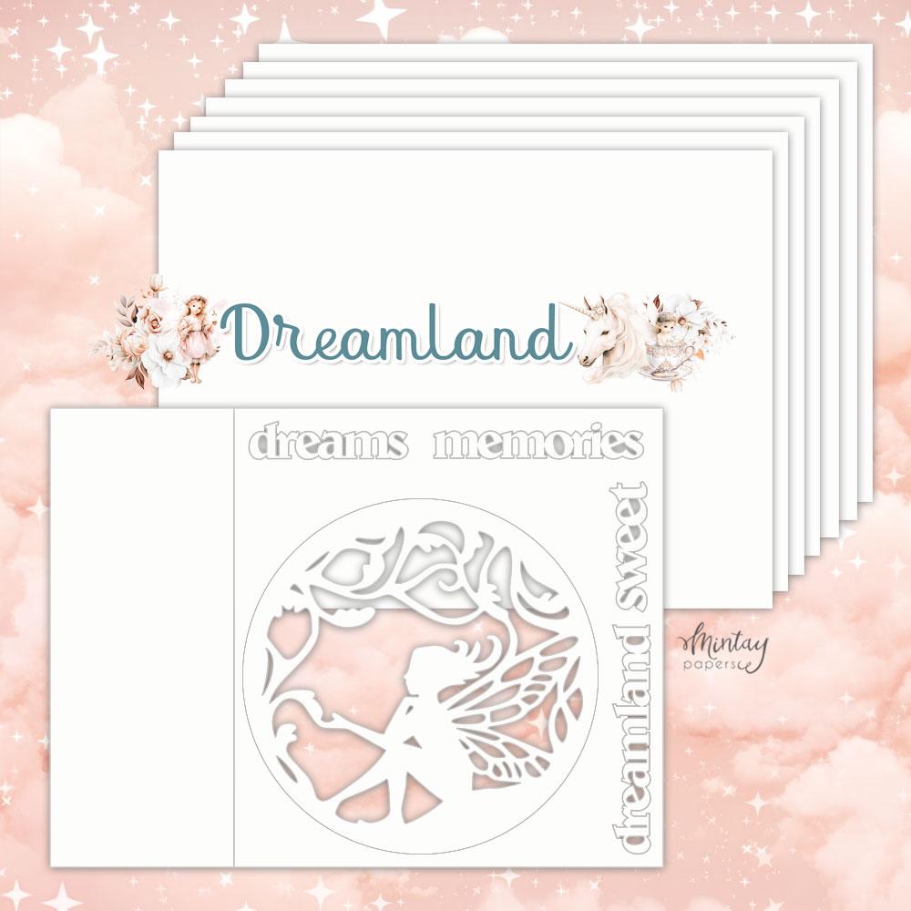 Mintay Papers 6x8 Chipboard Album Dreamland