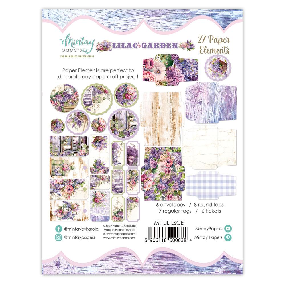 Mintay Papers Paper Elements Lilac Garden